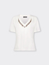Cotton t-shirt with embroidery image number 4