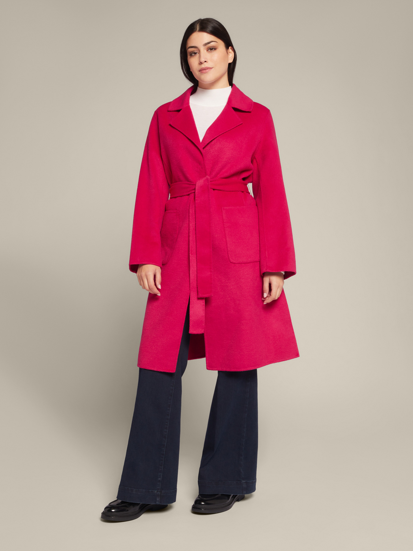 Cappotto in tessuto double image number 0