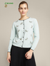 Embroidered viscose ECOVERO™ cardigan image number 1