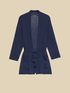 Long belted cardigan image number 4