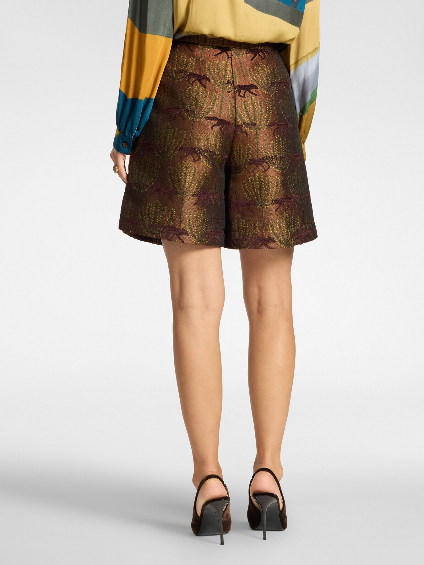 Bermuda sartoriali jacquard image number 1