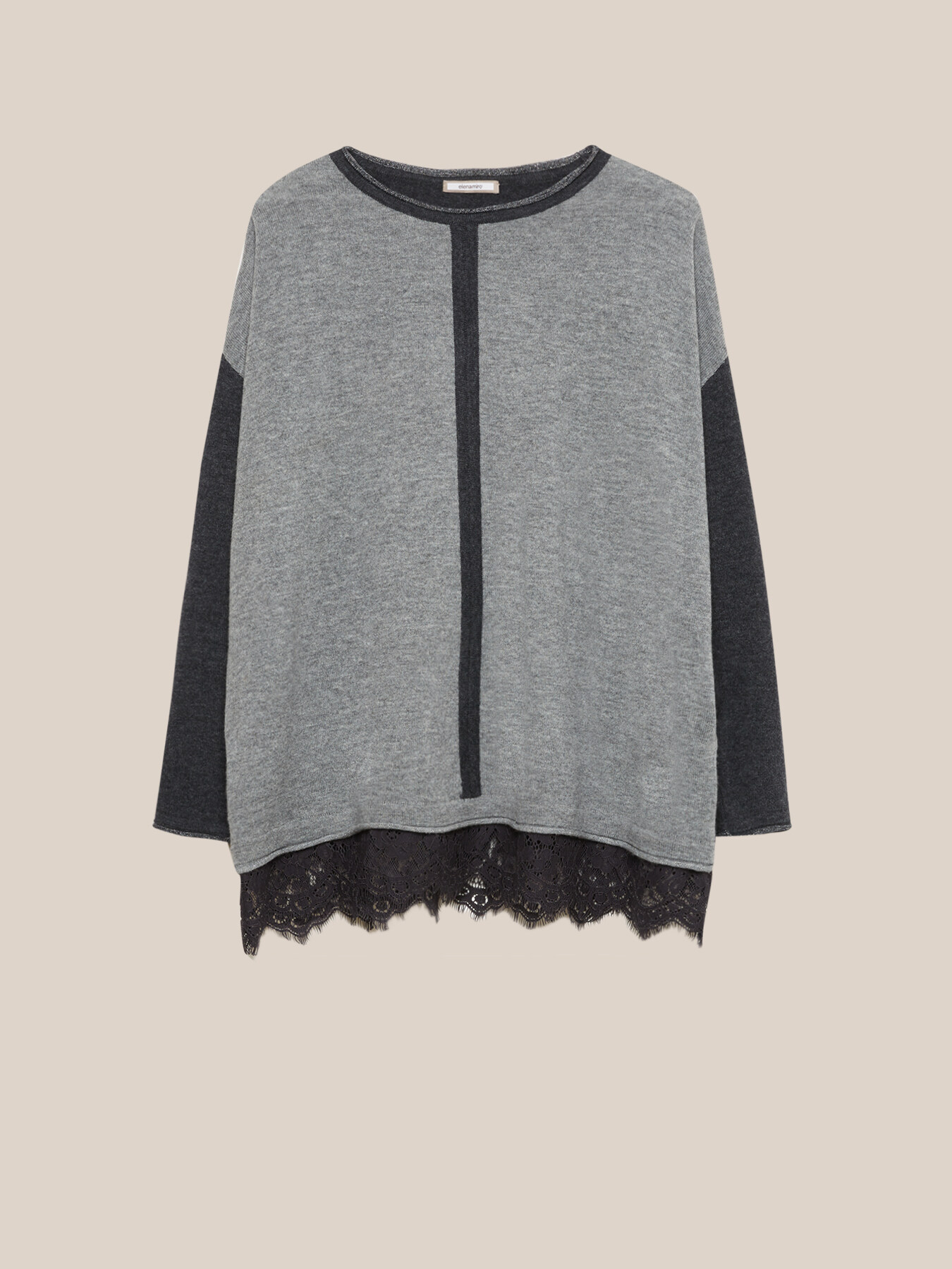 Pullover mit Spitze image number 3