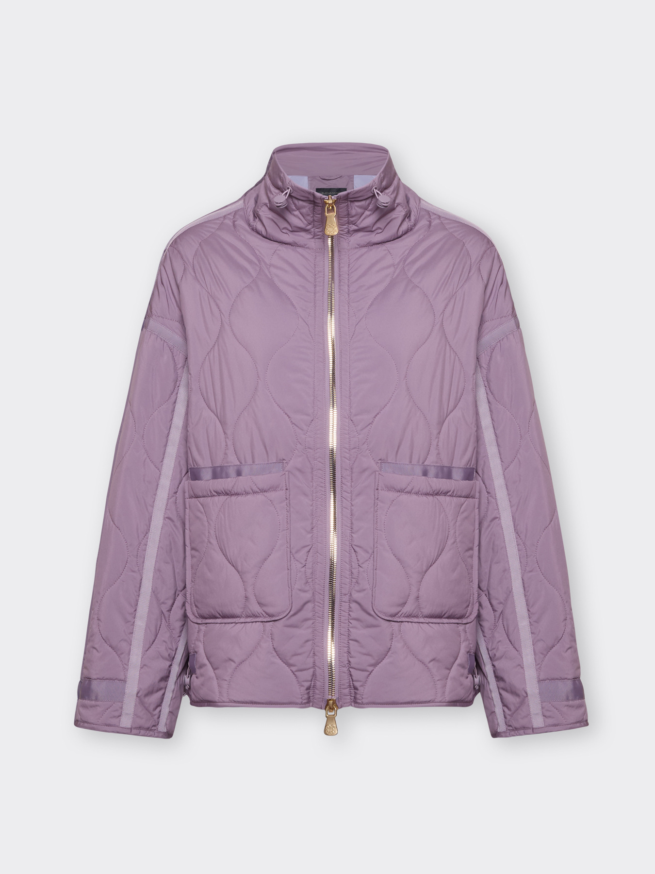 Lightweight quilted nylon down jacket image number 4