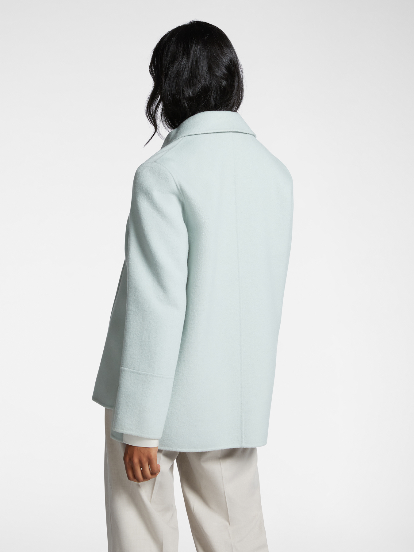 Wool pea coat image number 1