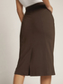 Jupe mi-longue en maille Milano image number 4