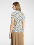 T-shirt stampata con scollo a V image number 1