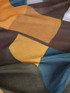 Printed scarf with contrasting border image number 2