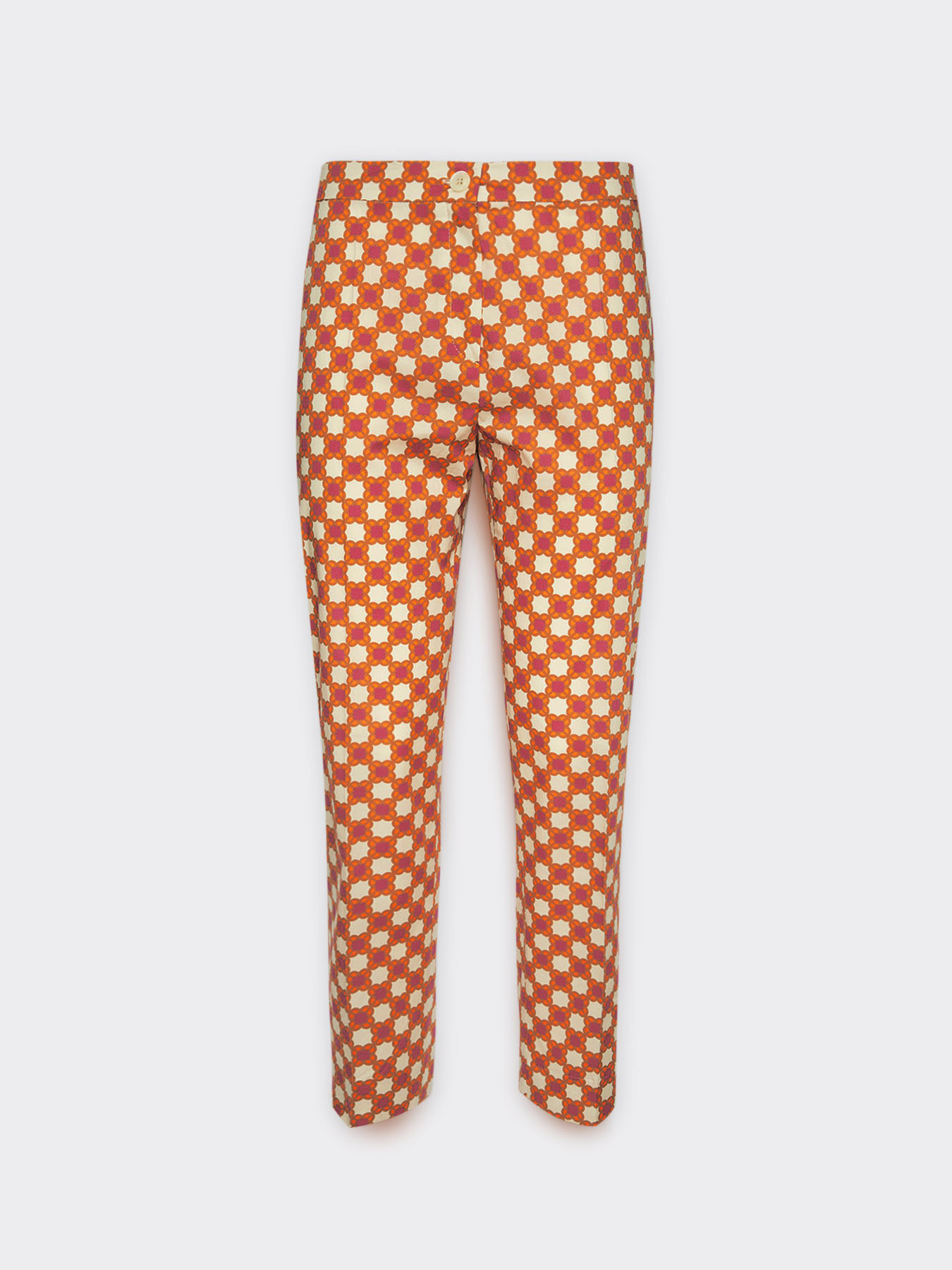 Pantalones rectos estampados image number 4