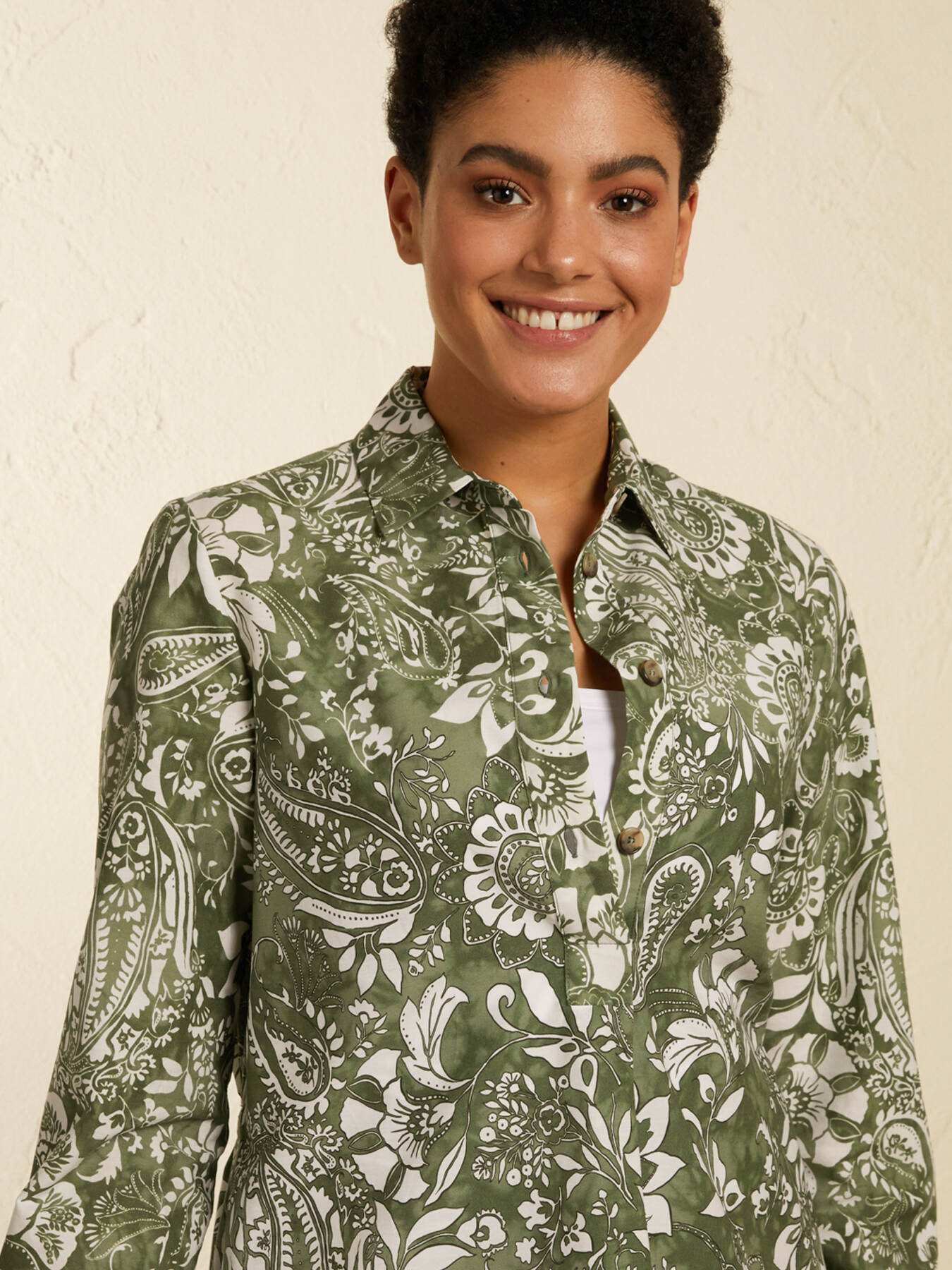 Abito chemisier stampato image number 0