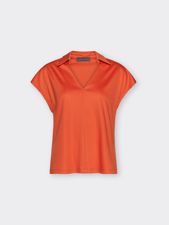 T-Shirt mit Kragen