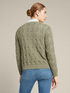 Sustainable cotton pierced cardigan image number 1