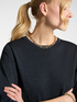 Lurex sweater with three-quarter length sleeves image number 3
