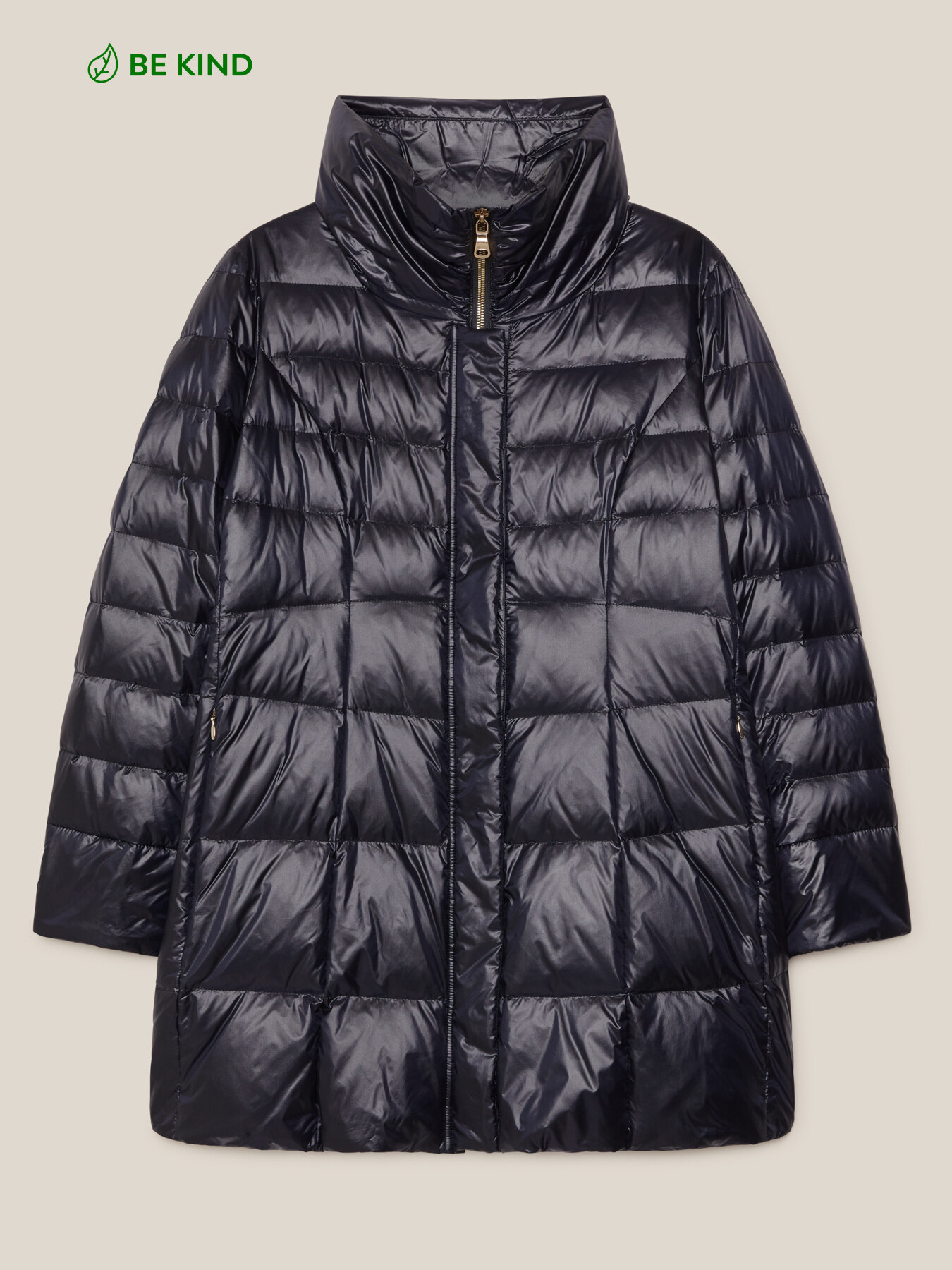 Quilted down jacket image number 5