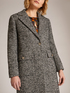 Tweed coat with pockets image number 3