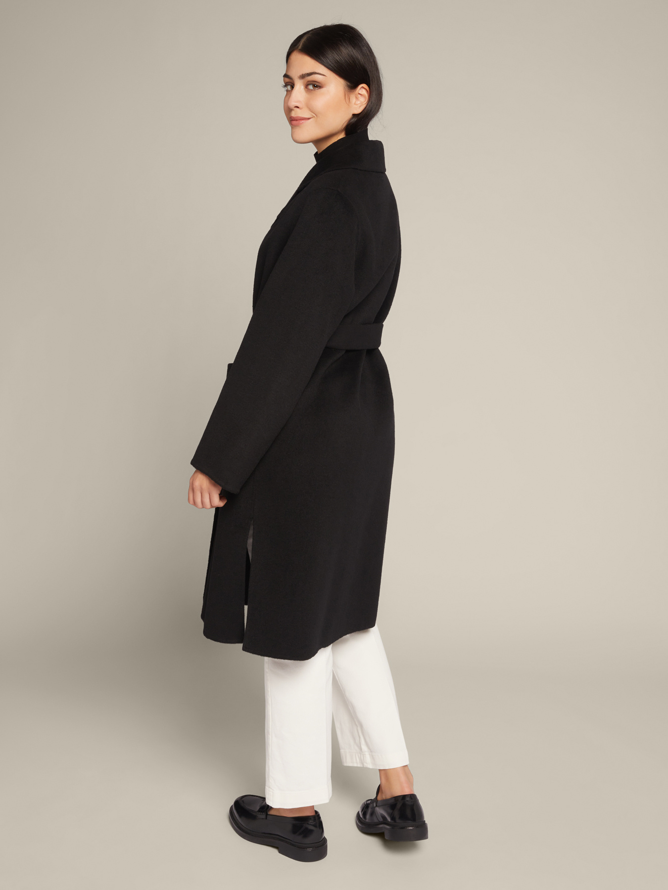 Cappotto in tessuto double image number 2