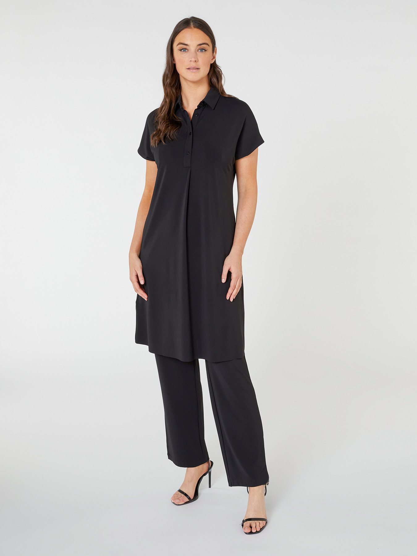 Pantaloni dritti in jersey image number 0