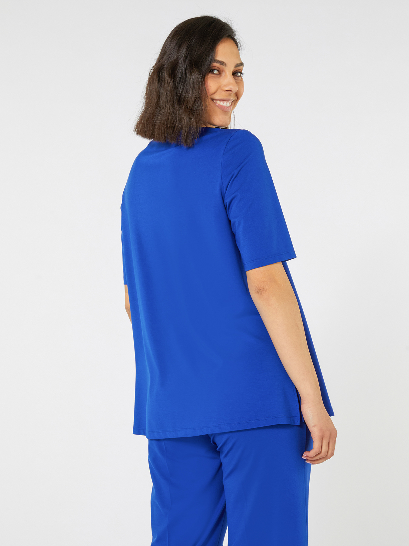 Blue t-shirt image number 3