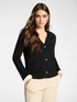 Viscose blend cardigan image number 0