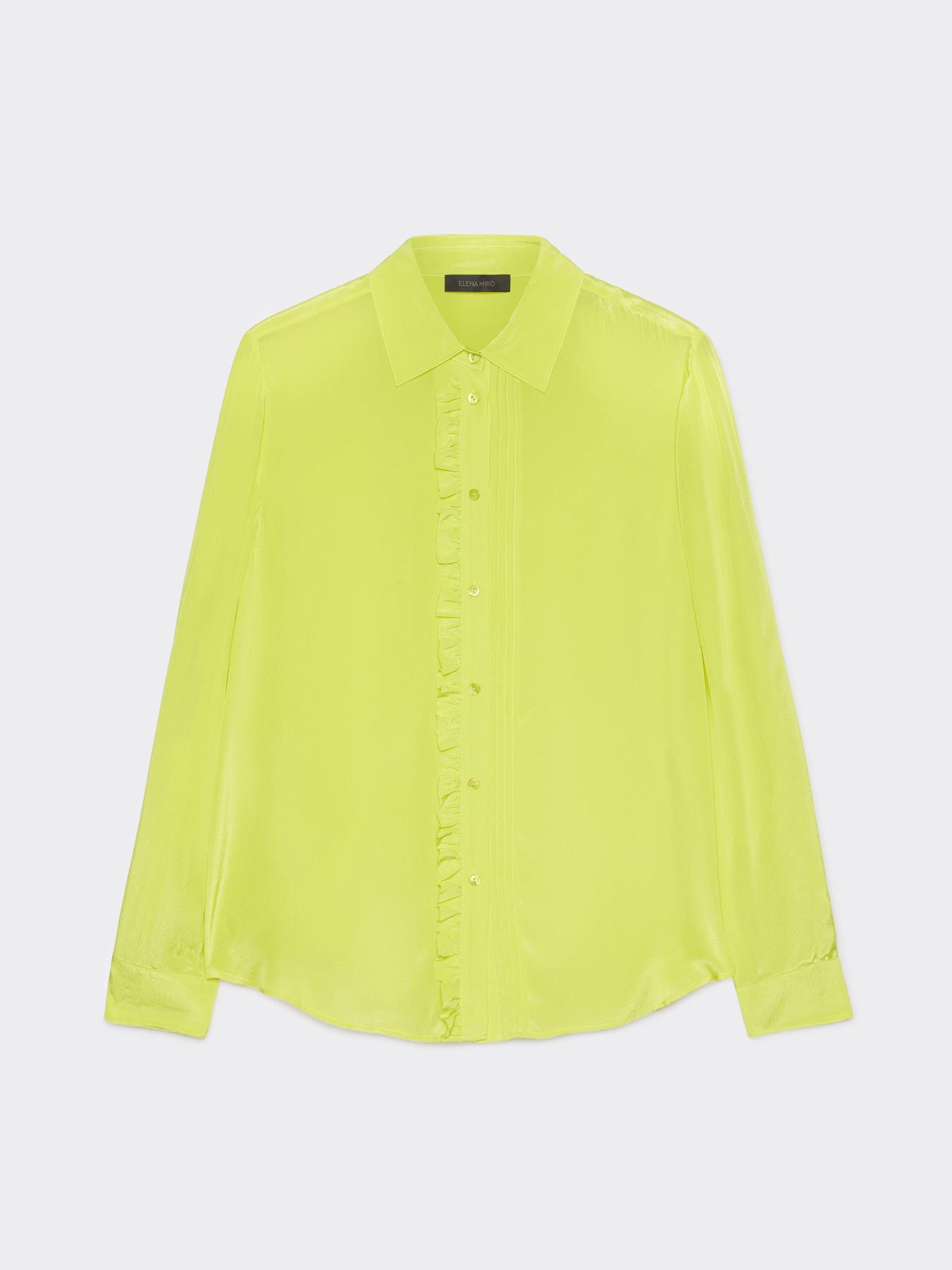 Camisa con borde fruncido image number 4