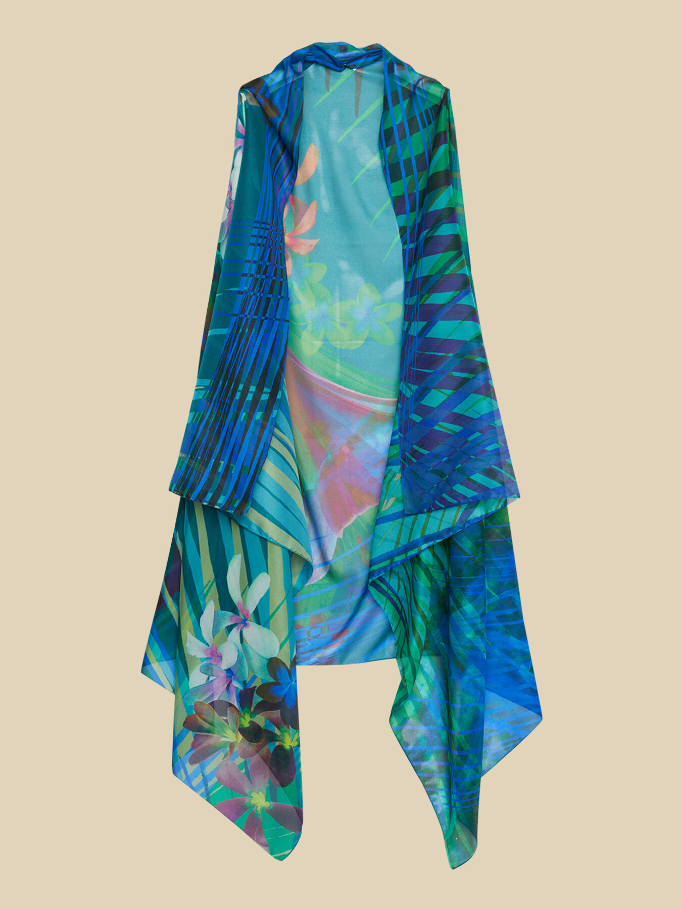 Elegant printed shrug image number 3