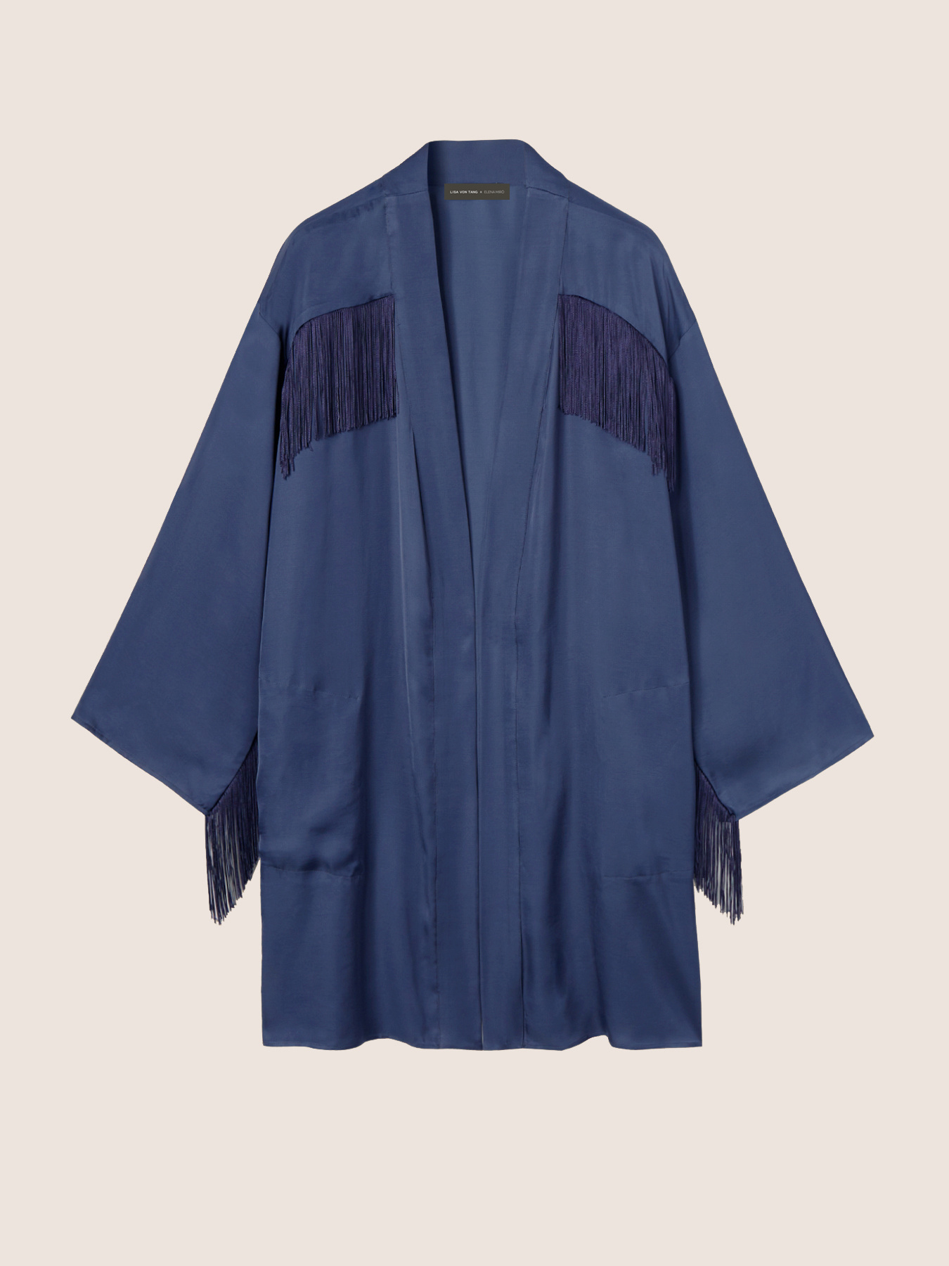Kimono con flecos Lisa Von Tang para Elena Mir&ograve; image number 6