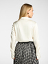 Camisa em cetim stretch image number 1