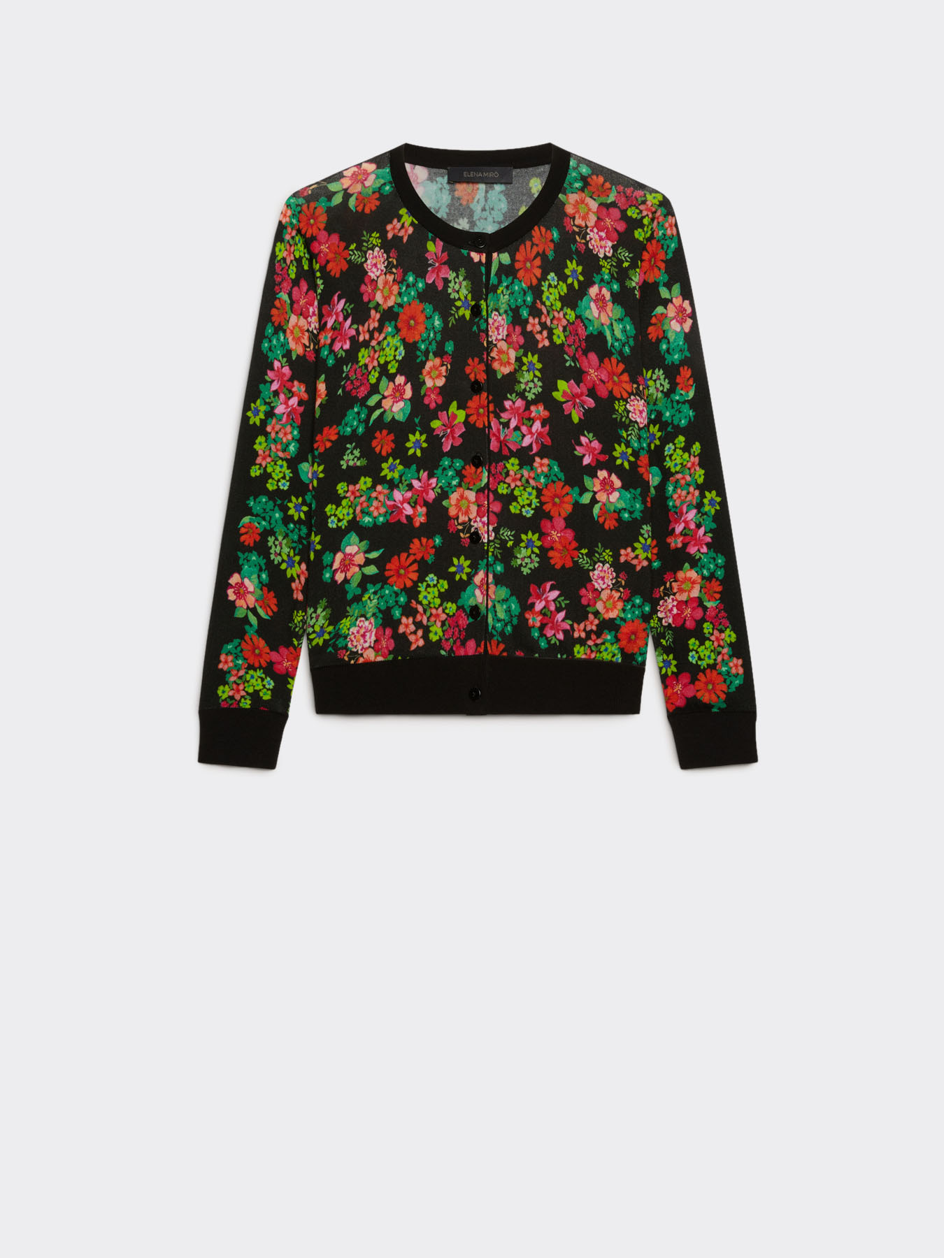 Cardigan &agrave; fleurs image number 5