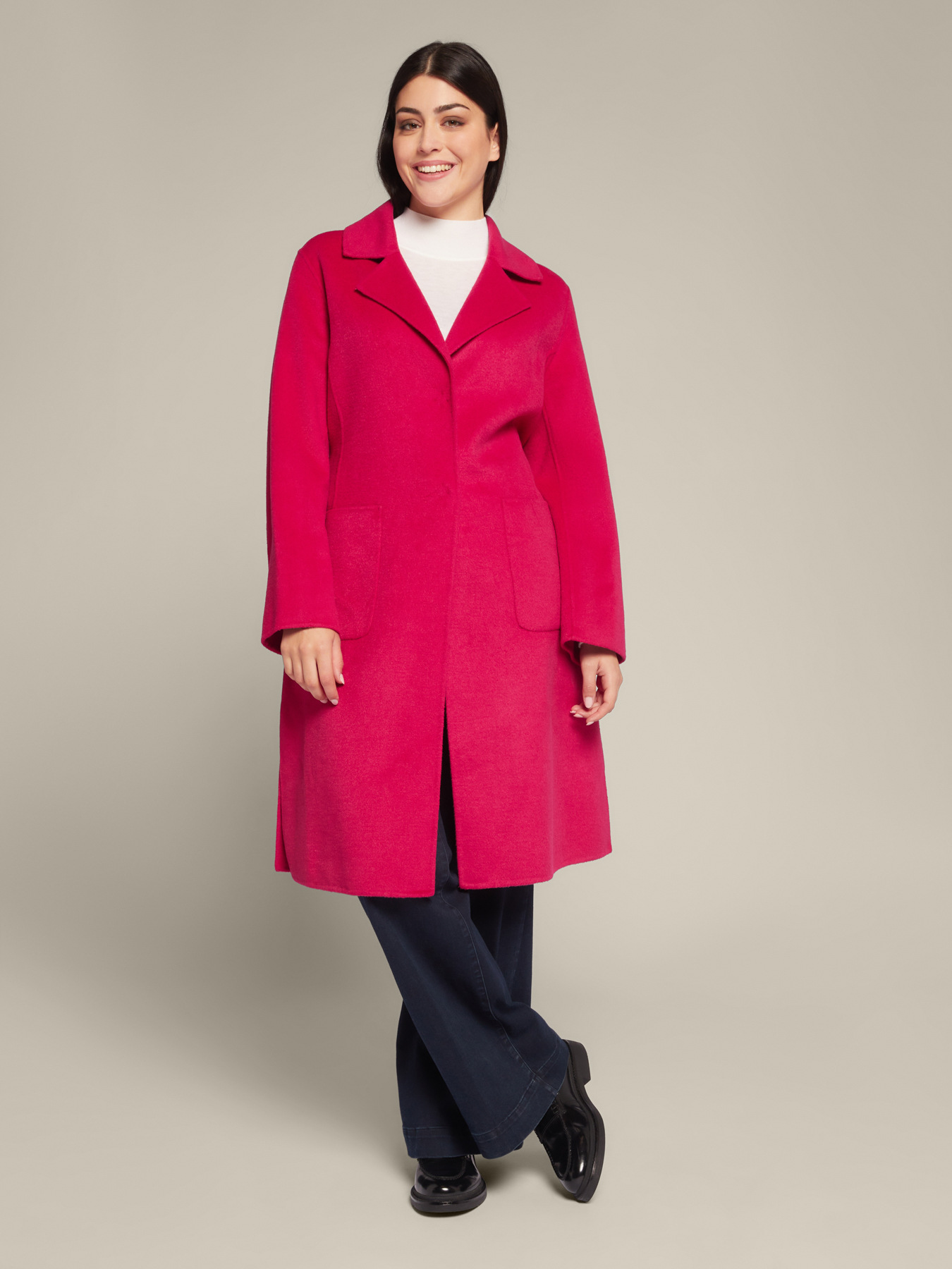 Cappotto in tessuto double image number 1