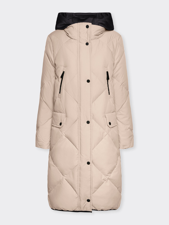 Matte nylon down jacket