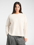 Maglia in pura lana scollo barchetta image number 0