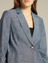 Chambray blazer image number 3
