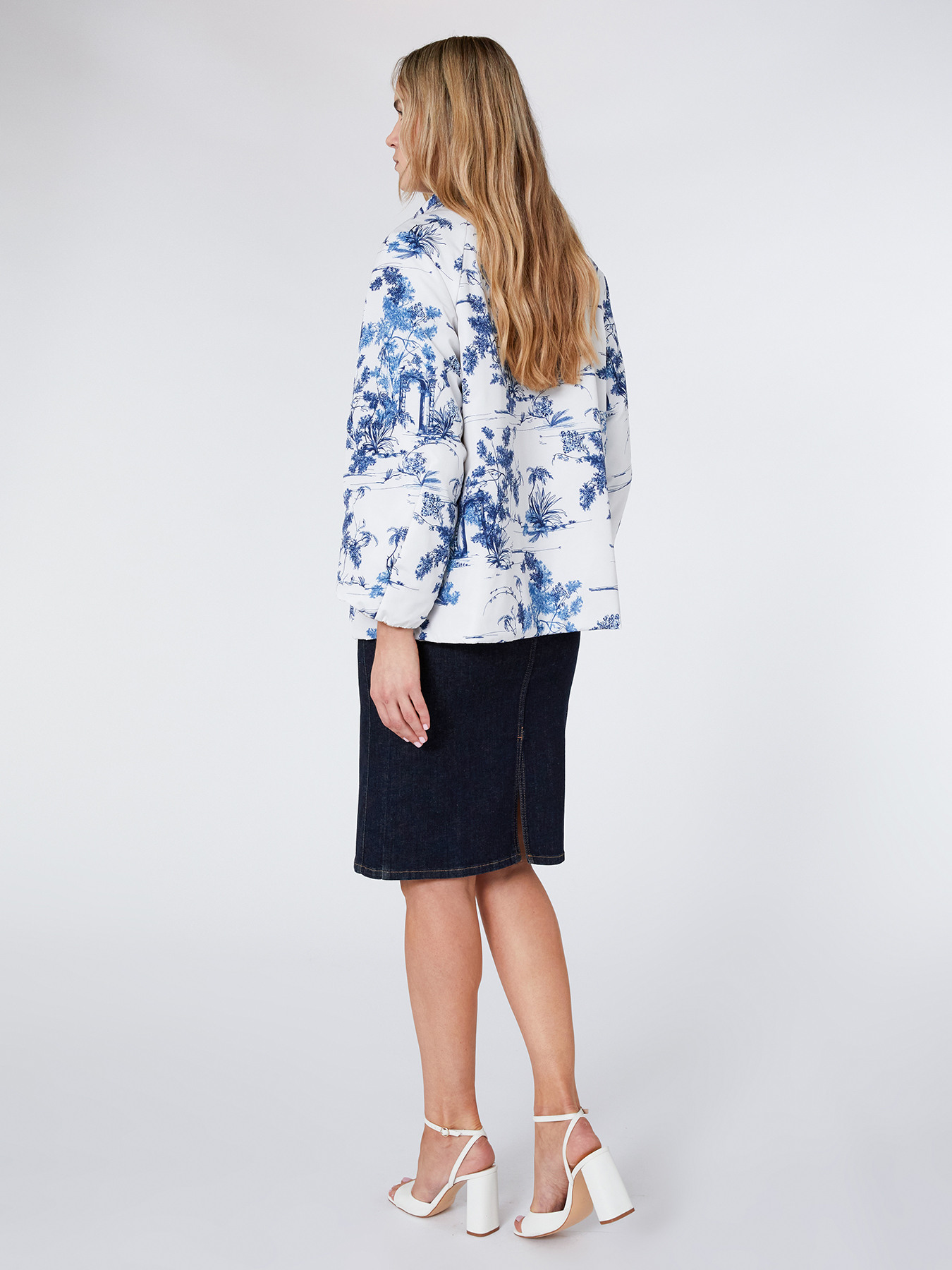 Doudoune poids plume r&eacute;versible imprim&eacute;e image number 2