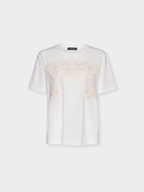 T-shirt &mu;&epsilon; floral &kappa;έ&nu;&tau;&eta;&mu;&alpha;