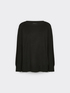 Maglia girocollo in viscosa image number 4