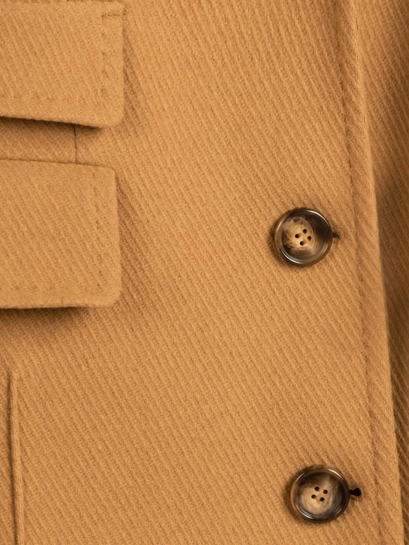 Abrigo de tejido diagonal image number 7