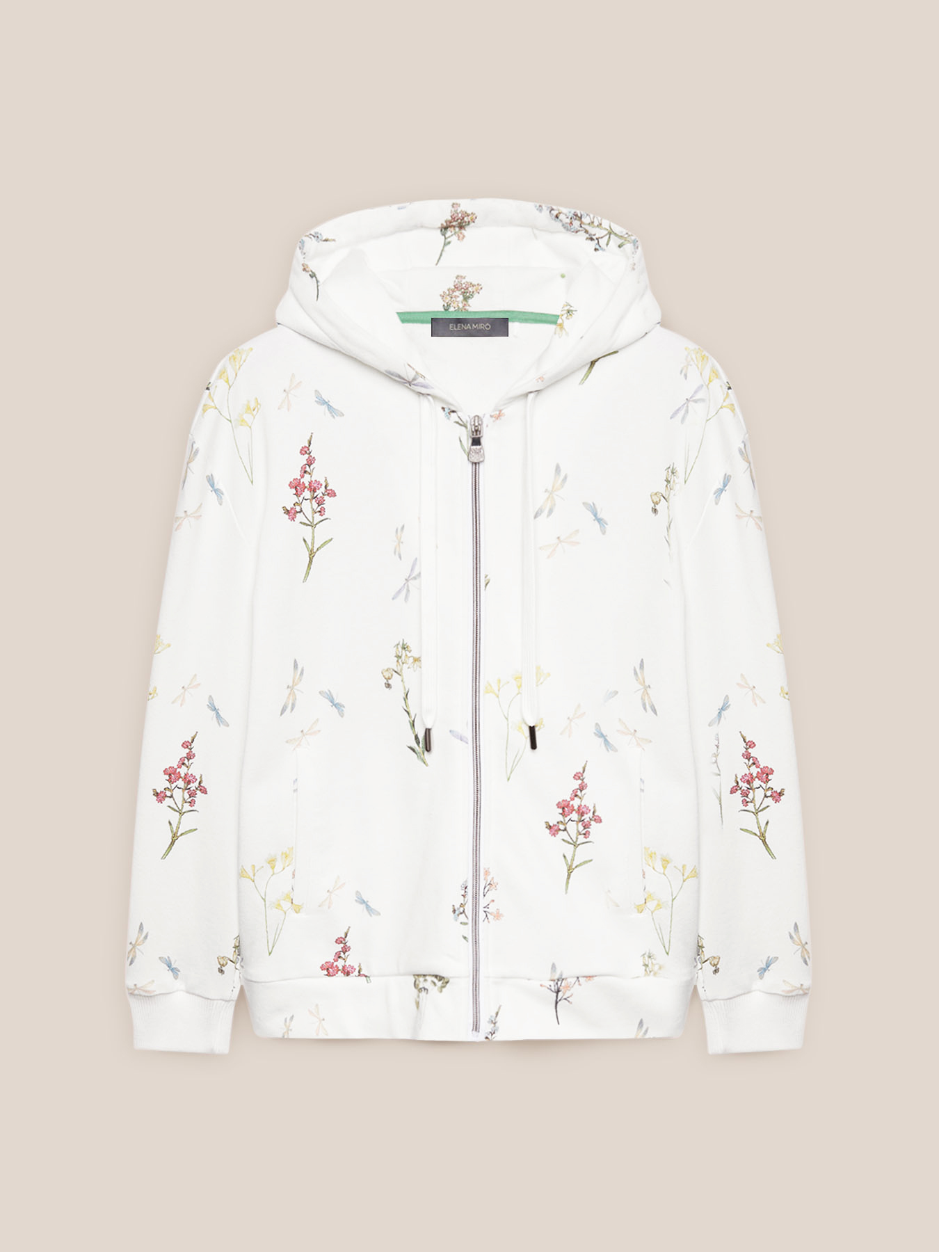 Sudadera floral image number 4