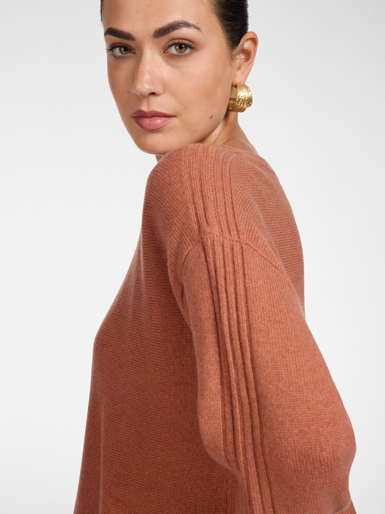 Pure wool boatneck sweater image number 3
