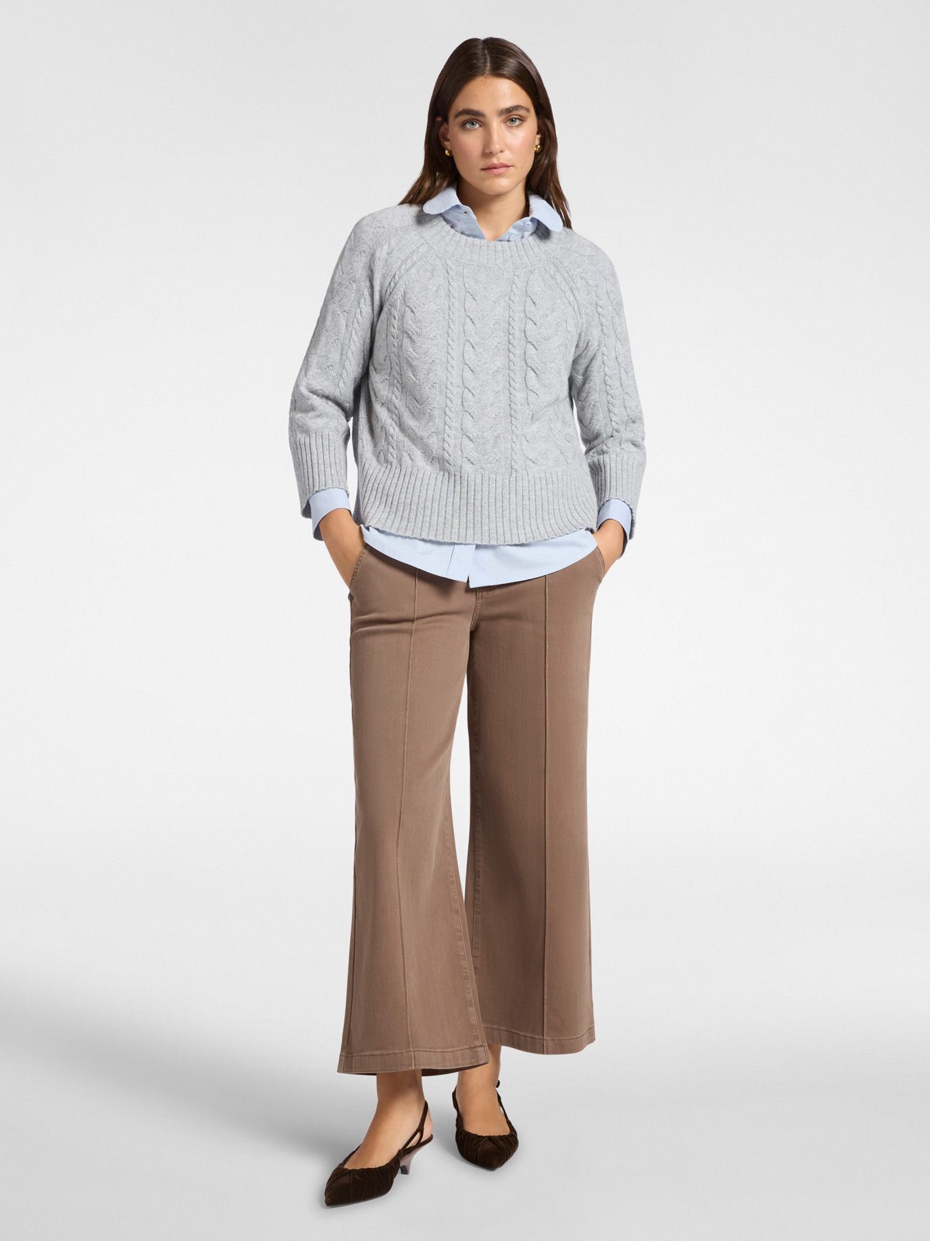 Pantalon marinière court image number 0