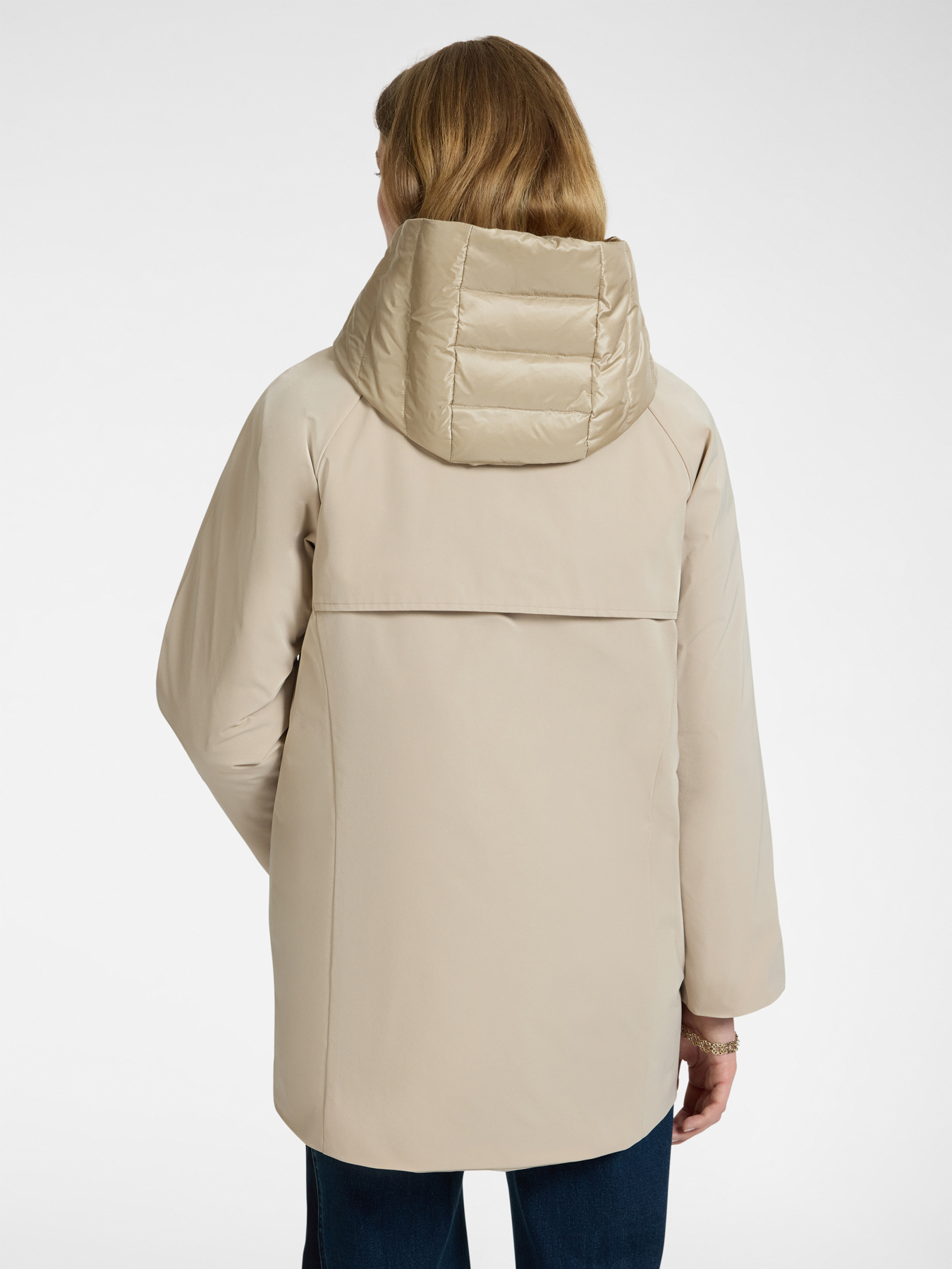 Layering down jacket image number 1