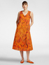 Vestido estampado de algod&oacute;n el&aacute;stico image number 0