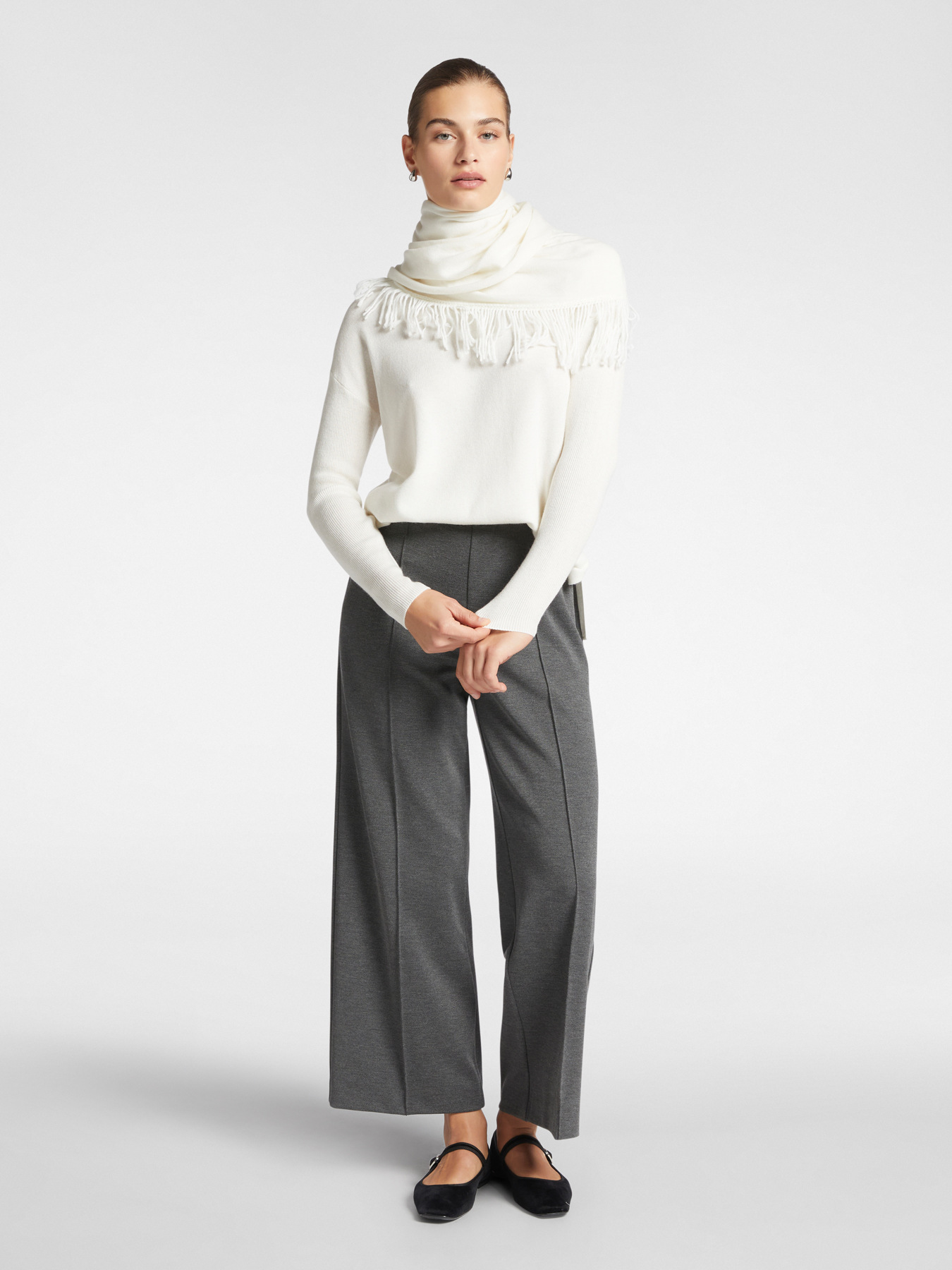 Jersey con cuello desmontable image number 2