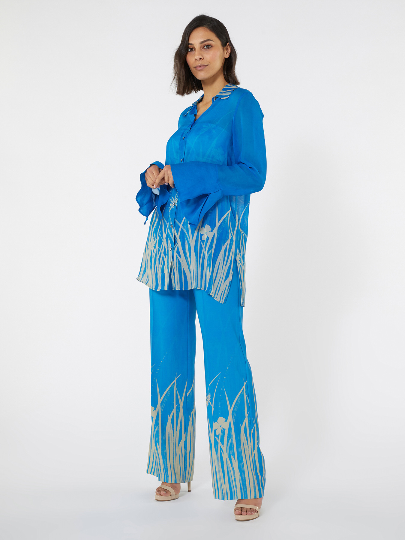 Printed trousers image number 1