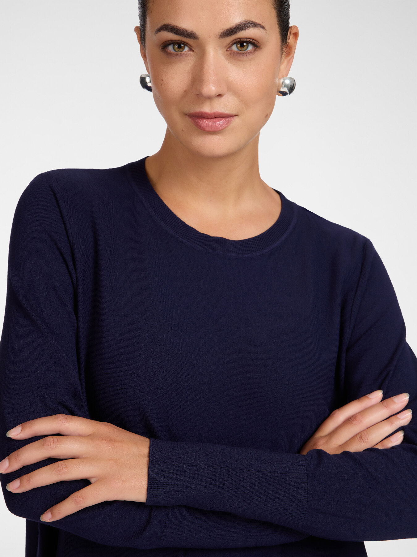 Viscose turtleneck sweater image number 3
