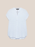 Blusa a micro righe image number 4