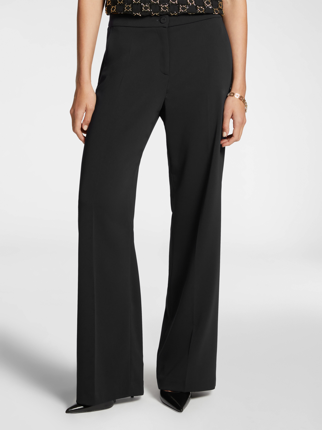 Men's cut cady stretch trousers image number 2