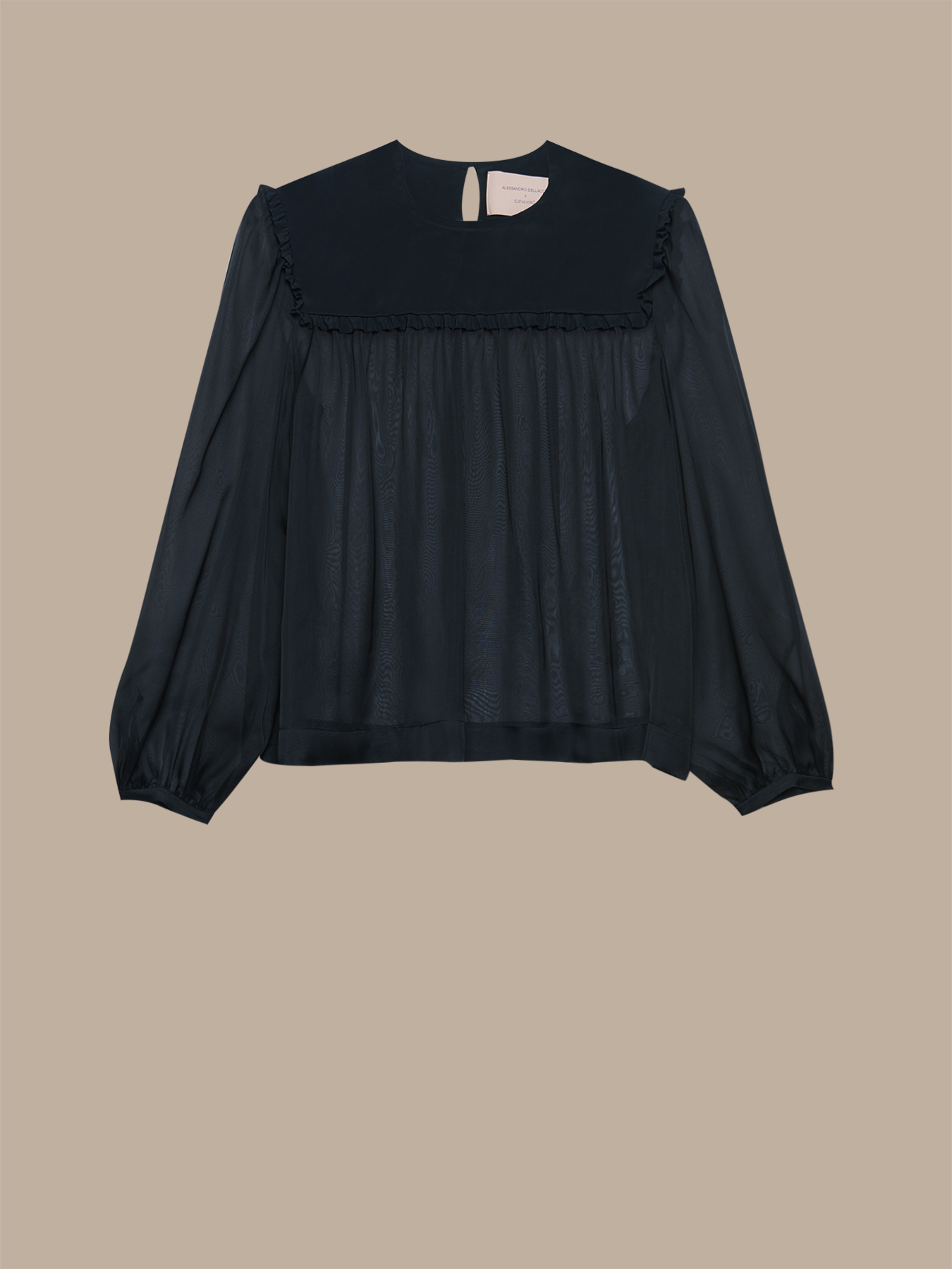 BLUSA DE CHIF&Oacute;N image number 4