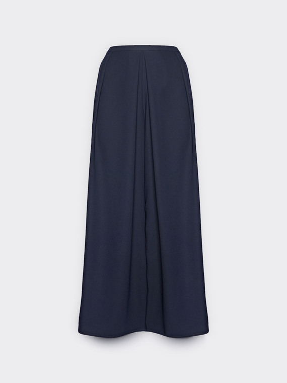 Pantalon palazzo en cady