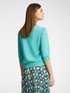 Lurex sweater with three-quarter length sleeves image number 1
