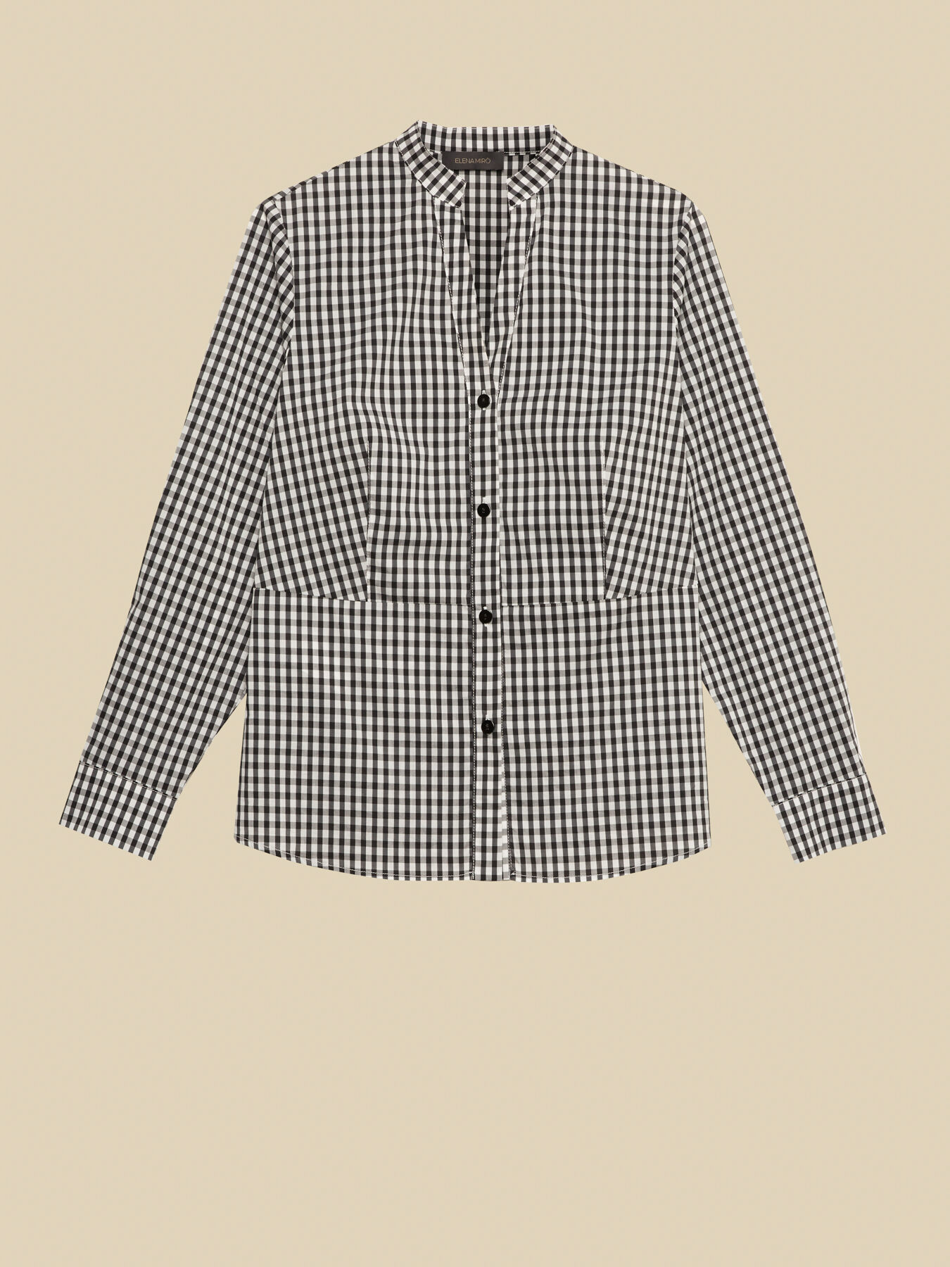 Gingham shirt image number 4