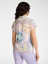 Camiseta estampada em viscose image number 1